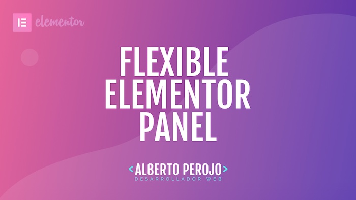 Elementor Flexible Panel